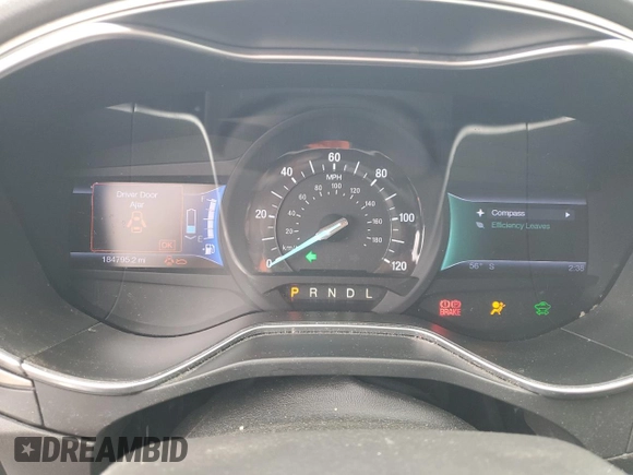 2013 Ford Fusion SE Hybrid with VIN 3FA6P0LU8DR178609, listed as a Copart auction lot 54911025 with 184,795 mi miles and Clean Title. Bid and sale history available at carsss.com. Image 9.