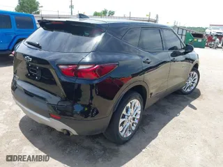 2021 Chevrolet Blazer LT with VIN 3GNKBBRA6MS567958, listed as a IAAI auction lot 39617848 with 66,229 mi miles. Bid and sale history available at carsss.com. Image 4.