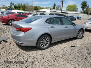 2019 Acura TLX with VIN 19UUB1F33KA004822, listed as a Copart auction lot 53990815 with Not provided miles and Salvage title. Bid and sale history available at DreamBid. Image 3.