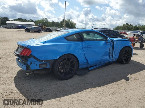 2017 Ford Mustang V6 with VIN 1FA6P8AM1H5255377, listed as a Copart auction lot 59782175 with 72,822 mi miles and Salvage title. Bid and sale history available at DreamBid. Image 3.