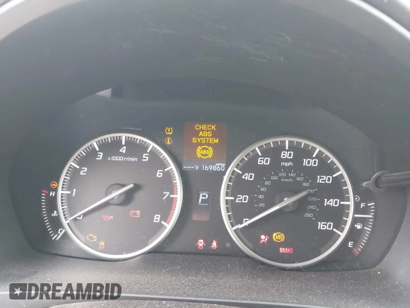 2013 Acura ILX Tech Pkg with VIN 19VDE1F78DE009807, listed as a IAAI auction lot 41784271 with 169,860 mi miles. Bid and sale history available at carsss.com. Image 7.