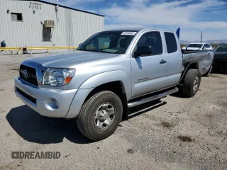 2011 Toyota Tacoma PreRunner with VIN 5TFTU4GN6BX010584, listed as a Copart auction lot 57284685 with 66,256 mi miles and Salvage title. Bid and sale history available at DreamBid. Image 1.