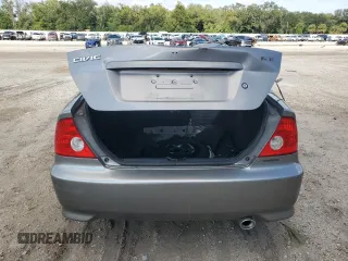 2005 Honda Civic Cpe EX with VIN 1HGEM22955L013500, listed as a Copart auction lot 73662134 with 214,157 mi miles and Salvage Title. Bid and sale history available at carsss.com. Image 6.