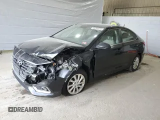 2022 Hyundai Accent SE with VIN 3KPC24A6XNE153761, listed as a Copart auction lot 56784025 with Not provided miles and Salvage title. Bid and sale history available at DreamBid. Image 1.