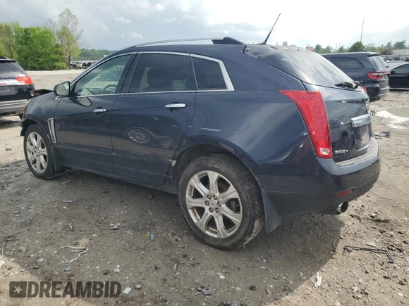 2014 Cadillac SRX Performance Collection with VIN 3GYFNFE38ES647063, listed as a Copart auction lot 55166145 with 161,472 mi miles and Salvage title. Bid and sale history available at DreamBid. Image 2.