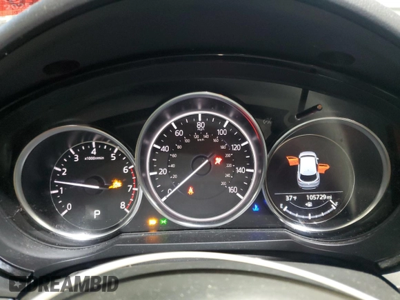 2018 Mazda CX-9 Touring with VIN JM3TCBCY8J0213966, listed as a Copart auction lot 42761895 with 105,279 mi miles and Salvage Title. Bid and sale history available at carsss.com. Image 9.