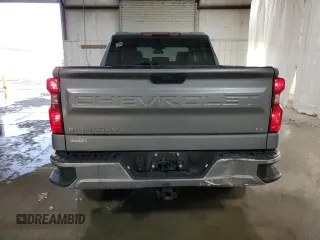 2024 Chevrolet Silverado 1500 LT with VIN 1GCPDKEK7RZ101988, listed as a Copart auction lot 86182564 with 19,067 mi miles and Salvage Title. Bid and sale history available at carsss.com. Image 6.
