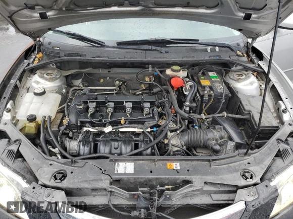 2008 Mazda 3 i Sport with VIN JM1BK12F181834357, listed as a Copart auction lot 46670165 with 52,411 mi miles and Clean Title. Bid and sale history available at DreamBid. Image 11.