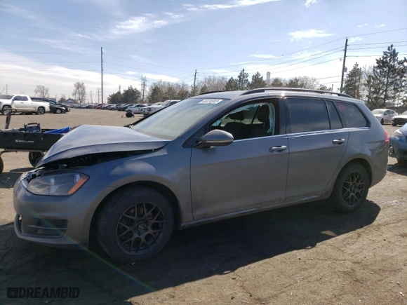 2015 Volkswagen Golf SportWagen TDI SE with VIN 3VWCA7AU6FM519920, listed as a Copart auction lot 44474803 with 91,210 mi miles. Bid and sale history available at carsss.com. Image 1.