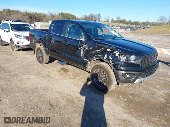 2019 Ford Ranger XL with VIN 1FTER4EH3KLA32962, listed as a IAAI auction lot 41595011 with 106,253 mi miles. Bid and sale history available at carsss.com. Image 1.