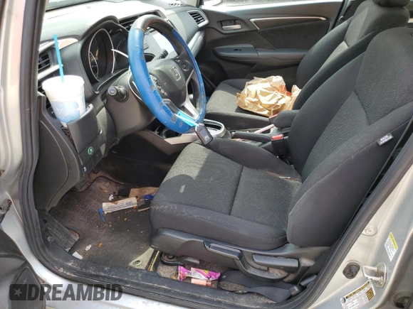 2016 Honda Fit EX with VIN JHMGK5H78GX013005, listed as a Copart auction lot 58396115 with 157,342 mi miles and Salvage title. Bid and sale history available at DreamBid. Image 7.