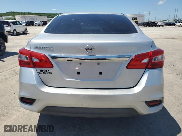 2018 Nissan Sentra S with VIN 3N1AB7AP8JY311348, listed as a Copart auction lot 55452795 with 157,916 mi miles and Clean Title. Bid and sale history available at DreamBid. Image 6.