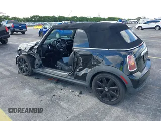2010 MINI Convertible with VIN WMWMR3C54ATU96904, listed as a IAAI auction lot 39151247 with 109,019 mi miles and . Bid and sale history available at DreamBid. Image 3.