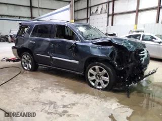 2019 Cadillac Escalade Premium Luxury with VIN 1GYS4CKJ4KR146124, listed as a Copart auction lot 47608795 with 95,278 mi miles and Salvage Title. Bid and sale history available at carsss.com. Image 4.