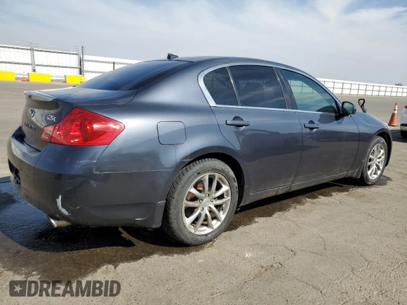 2008 Infiniti G35 x with VIN JNKBV61F68M262740, listed as a Copart auction lot 65799064 with 180,764 mi miles and Clean Title. Bid and sale history available at DreamBid. Image 3.