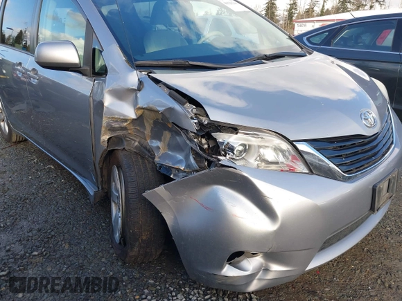 2012 Toyota Sienna with VIN 5TDKA3DC6CS015762, listed as a IAAI auction lot 41529216 with 219,136 mi miles and . Bid and sale history available at DreamBid. Image 6.