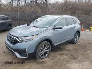 2020 Honda CR-V Touring with VIN 2HKRW2H92LH657975, listed as a IAAI auction lot 41627776 with 46,590 mi miles and . Bid and sale history available at DreamBid. Image 6.