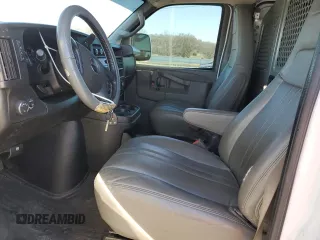 2022 GMC Savana Cargo Van with VIN 1GTW7AF7XN1175695, listed as a Copart auction lot 83633504 with 66,191 mi miles and Salvage Title. Bid and sale history available at carsss.com. Image 7.