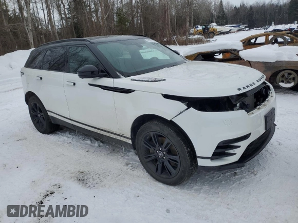 2020 Land Rover Range Rover Velar z VIN SALYK2FX9LA284099, wystawiony jako Copart lot #41687225 z przebiegiem 92 330 mil mil oraz Czysty tytuł • Clean title. Historia ofert i sprzedaży dostępna na DreamBid. Obrazek 4.