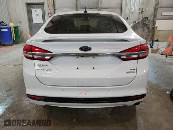 2017 Ford Fusion SE with VIN 3FA6P0HD0HR292814, listed as a Copart auction lot 66760323 with 123,904 mi miles and Clean Title. Bid and sale history available at carsss.com. Image 6.