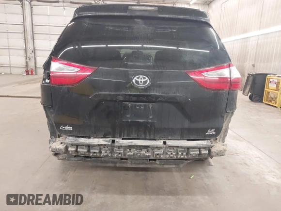 2017 Toyota Sienna LE with VIN 5TDJZ3DC2HS183619, listed as a IAAI auction lot 41905106 with 198,351 mi miles and . Bid and sale history available at DreamBid. Image 6.