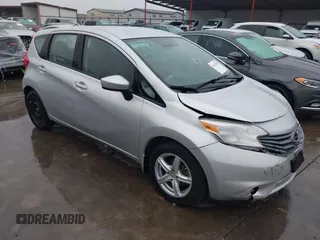 2016 Nissan Note S z VIN 3N1CE2CP8GL363794, wystawiony jako IAAI lot #41435200 z przebiegiem 66 521 mil mil oraz . Historia ofert i sprzedaży dostępna na DreamBid. Obrazek 1.