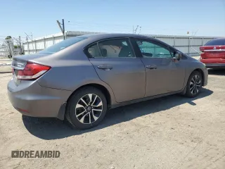 2014 Honda Civic EX with VIN 19XFB2F87EE273917, listed as a Copart auction lot 54976085 with 141,725 mi miles and Salvage Title. Bid and sale history available at carsss.com. Image 3.