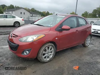 2014 Mazda 2 Touring z VIN JM1DE1LZ4E0172655, wystawiony jako Copart lot #72747434 z przebiegiem 92 112 mil mil oraz Szkoda całkowita • Salvage title. Historia ofert i sprzedaży dostępna na DreamBid. Obrazek 1.