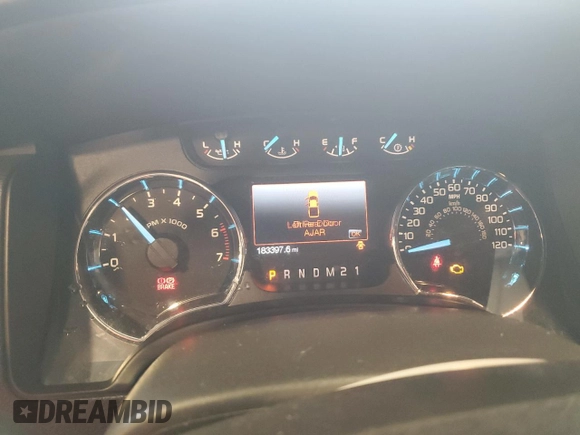 2011 Ford F-150 XLT with VIN 1FTFW1ET5BFC68821, listed as a Copart auction lot 58929135 with 183,397 mi miles and Salvage title. Bid and sale history available at DreamBid. Image 9.