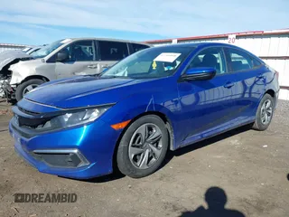 2020 Honda Civic Sedan LX with VIN 2HGFC2F68LH578566, listed as a IAAI auction lot 41746048 with 39,263 mi miles. Bid and sale history available at carsss.com. Image 17.