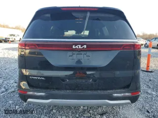2024 Kia Carnival LX with VIN KNDNB4H35R6343015, listed as a Copart auction lot 47351015 with 37,220 mi miles and Salvage Title. Bid and sale history available at carsss.com. Image 6.