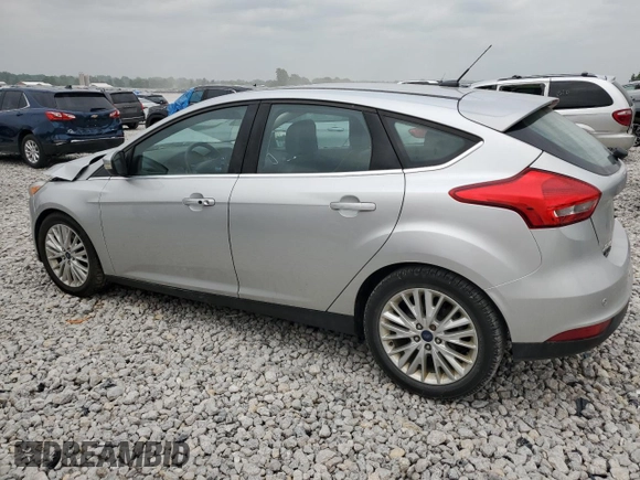 2017 Ford Focus Titanium with VIN 1FADP3N20HL320461, listed as a Copart auction lot 60292955 with 76,319 mi miles and Clean title. Bid and sale history available at DreamBid. Image 2.
