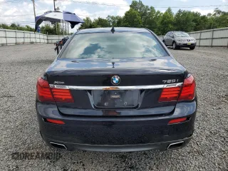 2015 BMW 7 Series 750i xDrive with VIN WBAYB6C58FD966084, listed as a Copart auction lot 61875325 with 159,616 mi miles and Salvage title. Bid and sale history available at DreamBid. Image 6.