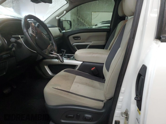 2020 Nissan Titan with VIN 1N6AA1CF2LN508840, listed as a Copart auction lot 75797304 with 99,834 mi miles and Salvage title. Bid and sale history available at DreamBid. Image 7.