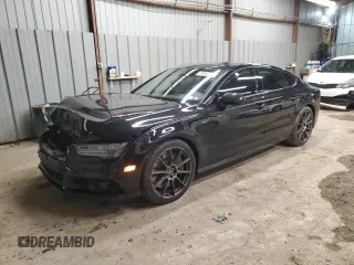2018 Audi S7 Prestige with VIN WAU2FAFC9JN093553, listed as a Copart auction lot 44968525 with 42,384 mi miles and Salvage Title. Bid and sale history available at carsss.com. Image 1.