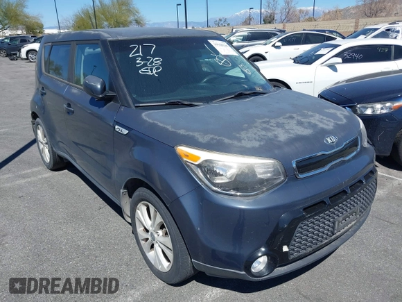 2016 Kia Soul + z VIN KNDJP3A54G7326607, wystawiony jako IAAI lot #39560246 z przebiegiem 122 430 mil mil oraz . Historia ofert i sprzedaży dostępna na DreamBid. Obrazek 1.