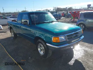1997 Ford Ranger XLT with VIN 1FTCR14X1VPB11686, listed as a IAAI auction lot 40959842 with 145,138 mi miles. Bid and sale history available at carsss.com. Image 1.