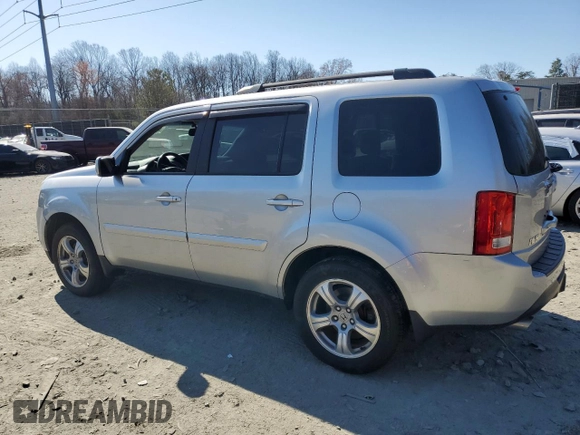 2013 Honda Pilot EX-L with VIN 5FNYF4H50DB502958, listed as a Copart auction lot 47458975 with 112,827 mi miles and Salvage Title. Bid and sale history available at carsss.com. Image 2.