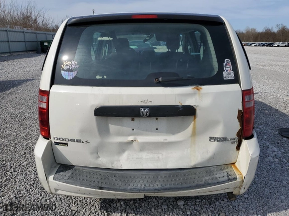 2009 Dodge Grand Caravan SE with VIN 2D8HN44E09R664157, listed as a Copart auction lot 53112595 with 138,284 mi miles and Salvage Title. Bid and sale history available at carsss.com. Image 6.