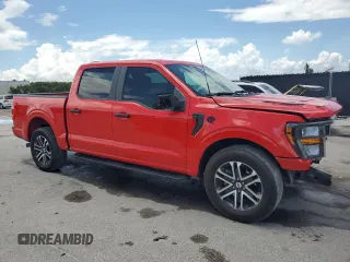 2023 Ford F-150 XL z VIN 1FTEW1CPXPKD71149, wystawiony jako Copart lot #62323775 z przebiegiem 26 664 mil mil oraz Szkoda całkowita • Salvage title. Historia ofert i sprzedaży dostępna na DreamBid. Obrazek 4.