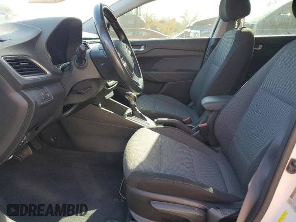 2018 Hyundai Accent Limited with VIN 3KPC34A33JE034558, listed as a Copart auction lot 45237255 with 18,054 mi miles and Salvage Title. Bid and sale history available at carsss.com. Image 7.