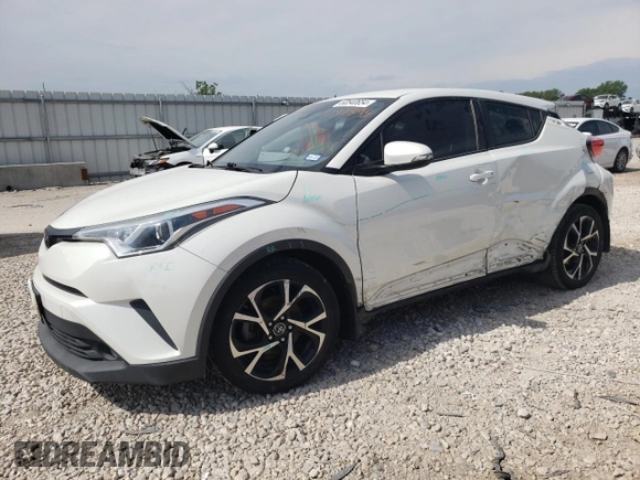 2018 Toyota C-HR XLE with VIN NMTKHMBXXJR041607, listed as a Copart auction lot 60540654 with 84,228 mi miles and Salvage Title. Bid and sale history available at DreamBid. Image 1.