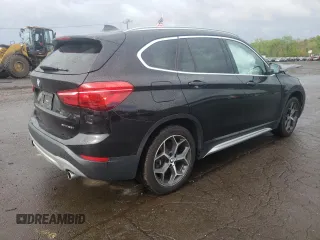 2018 BMW X1 xDrive28i with VIN WBXHT3C35J3H30946, listed as a Copart auction lot 55927505 with 69,626 mi miles and Salvage title. Bid and sale history available at DreamBid. Image 3.