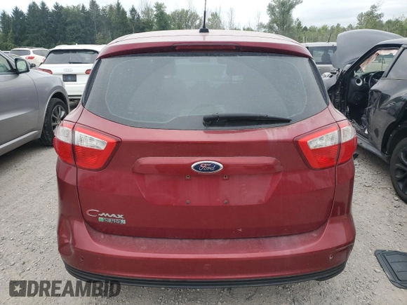 2014 Ford C-Max Energi SEL with VIN 1FADP5CU9EL515776, listed as a Copart auction lot 68660324 with 167,794 mi miles and Salvage Title. Bid and sale history available at carsss.com. Image 6.