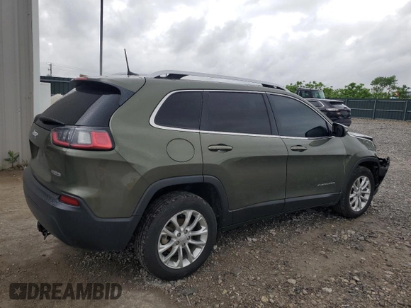 2019 Jeep Cherokee Latitude z VIN 1C4PJLCB6KD312362, wystawiony jako Copart lot #55331535 z przebiegiem 143 250 mil mil oraz Szkoda całkowita • Salvage title. Historia ofert i sprzedaży dostępna na DreamBid. Obrazek 3.