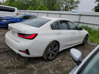 2019 BMW 3 Series 330i xDrive with VIN 3MW5R7J51K8B03027, listed as a Copart auction lot 57386065 with 55,688 mi miles and Salvage title. Bid and sale history available at DreamBid. Image 3.