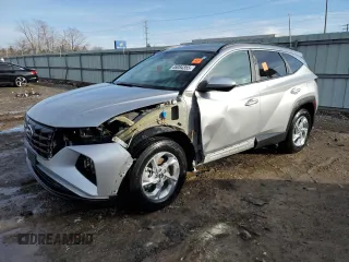 2024 Hyundai Tucson SEL with VIN 5NMJB3DEXRH405964, listed as a Copart auction lot 46084355 with 19,968 mi miles and Salvage Title. Bid and sale history available at carsss.com. Image 1.