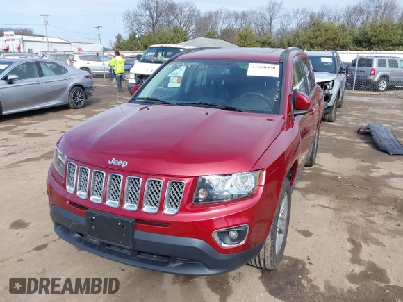 2016 Jeep Compass Latitude with VIN 1C4NJDEB1GD654917, listed as a IAAI auction lot 41680450 with 100,064 mi miles and . Bid and sale history available at DreamBid. Image 2.