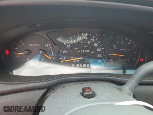 1997 Ford Taurus GL with VIN 1FALP52U2VA277357, listed as a Copart auction lot 59482405 with 79,890 mi miles and Clean title. Bid and sale history available at DreamBid. Image 9.