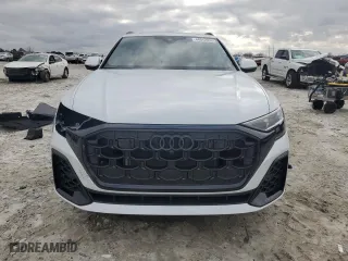 2025 Audi Q8 Prestige with VIN WA1FVBF10SD005034, listed as a Copart auction lot 44012995 with 224 mi miles and Salvage Title. Bid and sale history available at carsss.com. Image 5.
